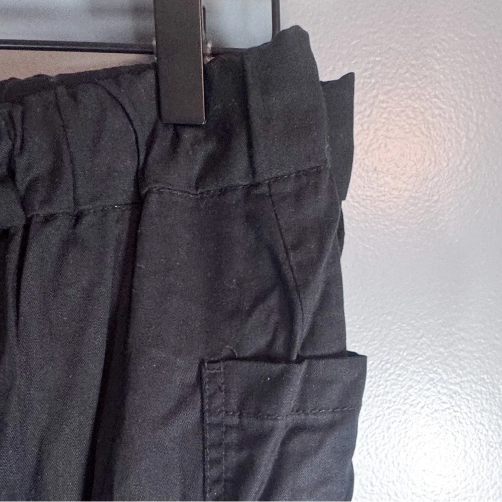 Lane Bryant Black Pants w/ Side Zipper & Houndstooth Detail - Size 22/24 - Picture 6 of 13